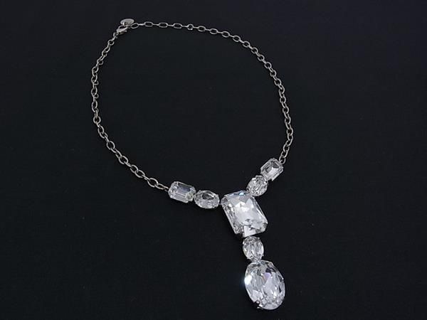 FURLA フルラ クリスタル ネックレス ペンダント アクセサリー レディース シルバー系 DN2449