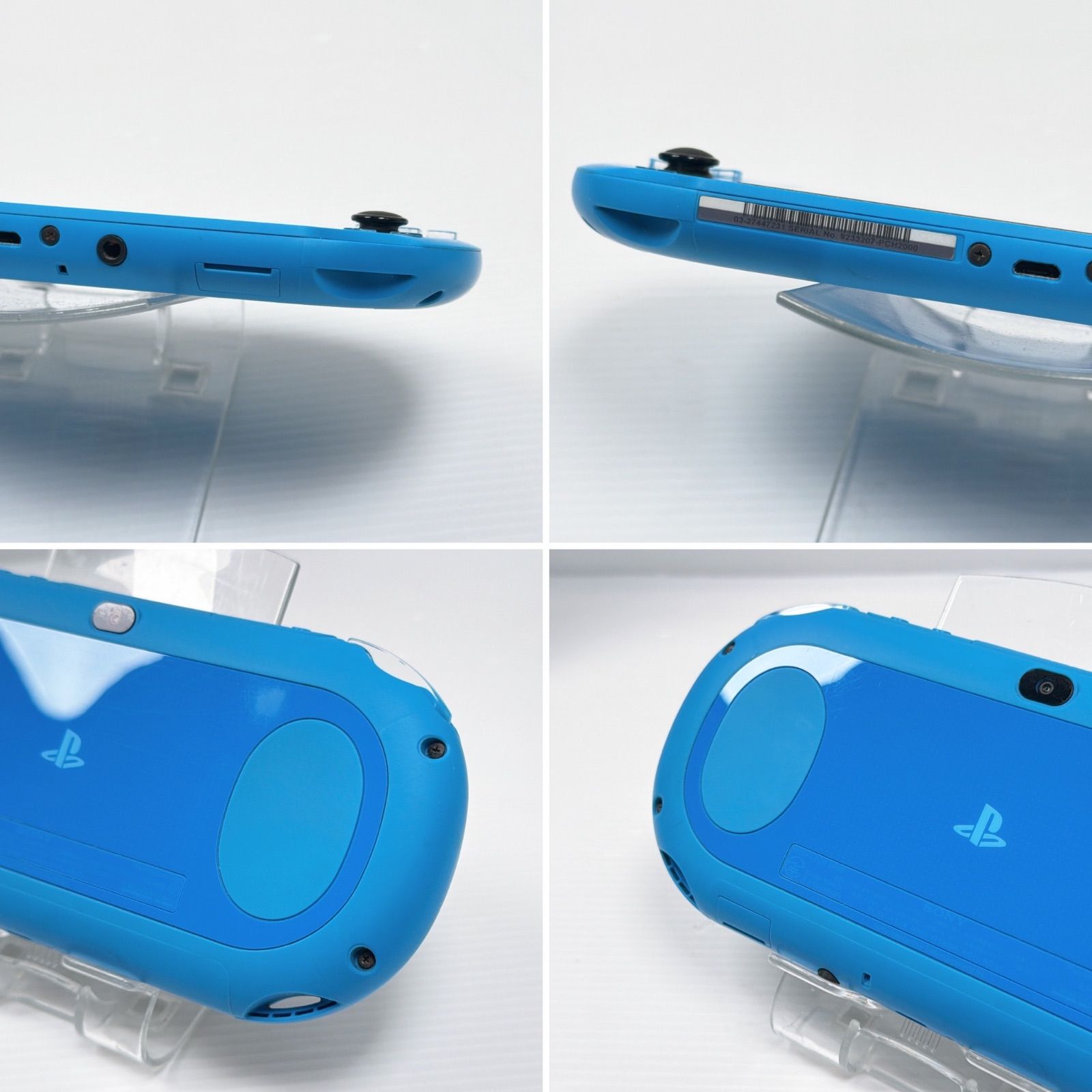 美品 PSVITA PCH 2000 アクアブルー PlayStation Vita FW3.74 遊べる