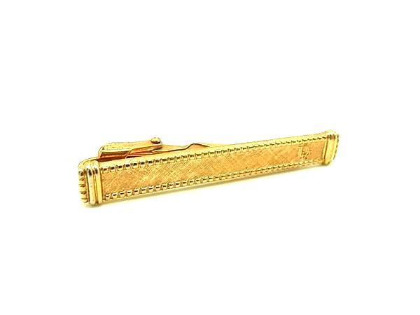 ChristianDior クリスチャンディオール タイクリップ ネクタイピン アクセサリー メンズ ゴールド系 DM8346