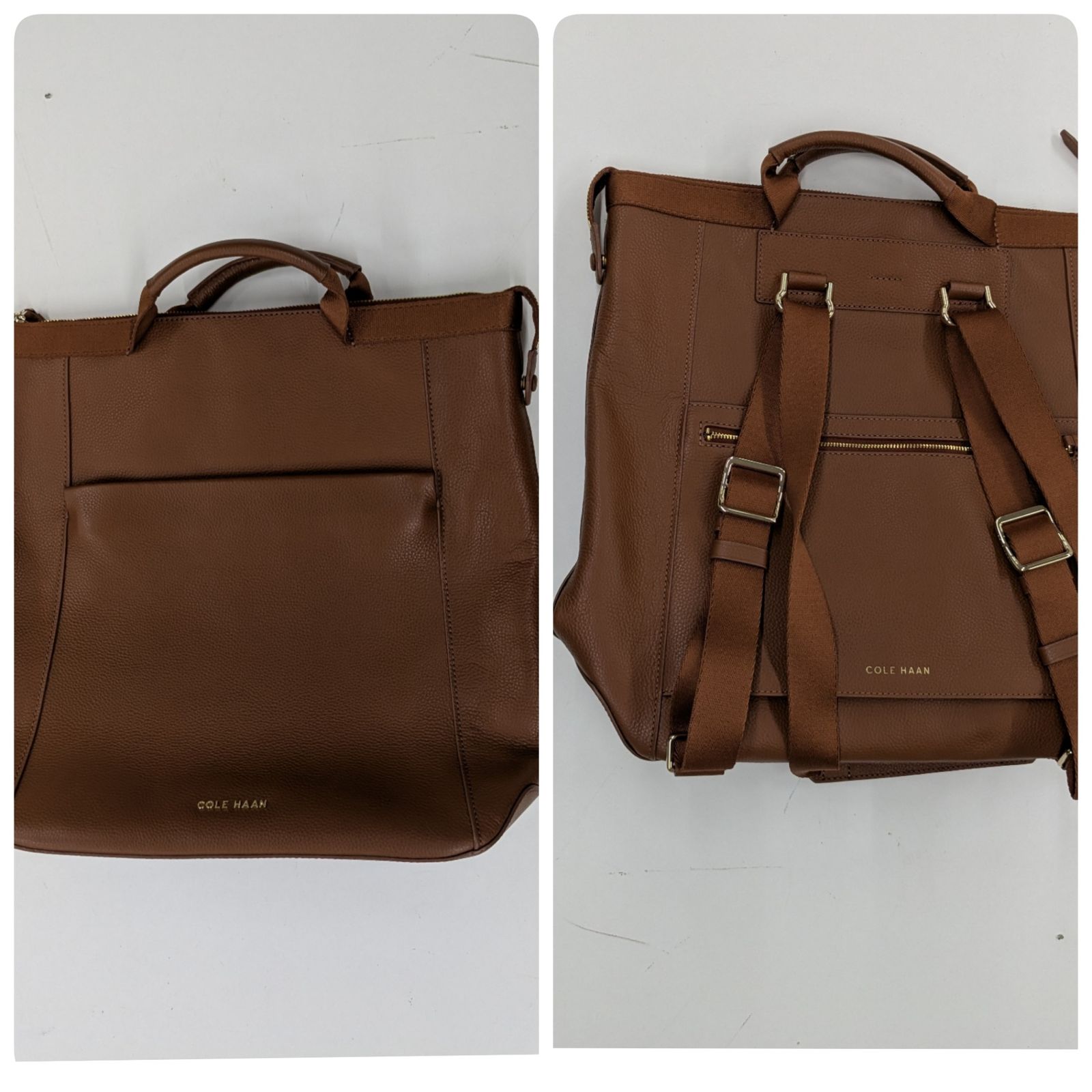 COLE HAAN コールハーン 3way バッグ レザー ショルダー リュック
