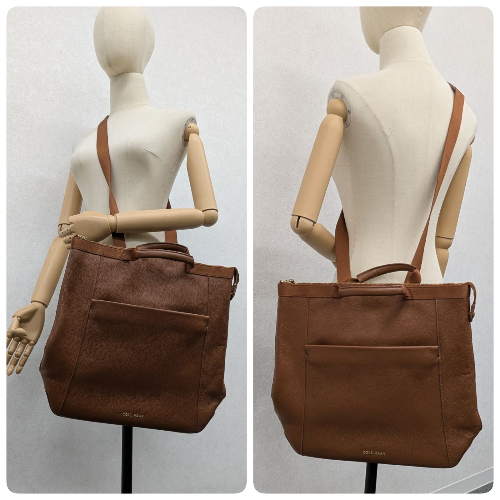 COLE HAAN コールハーン 3way バッグ レザー ショルダー リュック