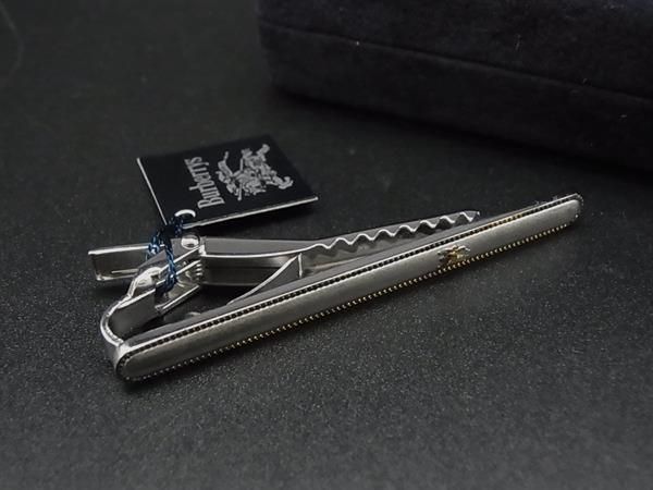 Burberrys バーバリーズ タイクリップ ネクタイピン アクセサリー メンズ シルバー系 DM8382