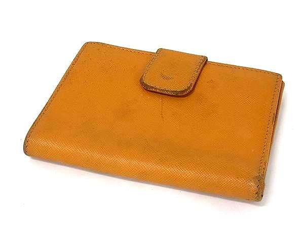 PRADA プラダ サフィアーノレザー 二つ折り 財布 ウォレット 小銭入れ