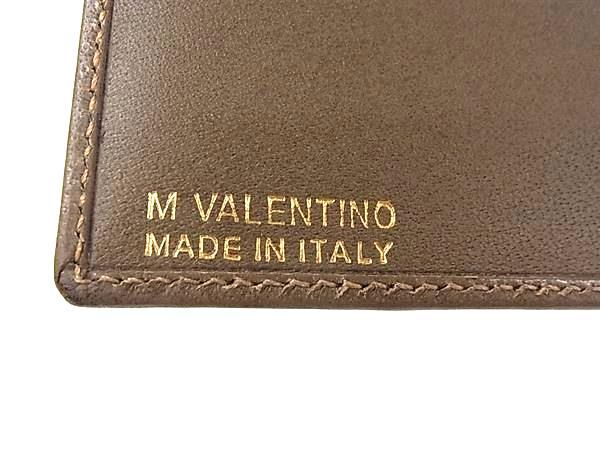 □美品□ MARIO VALENTINO マリオ ヴァレンティノ PVC 二つ折り 財布 