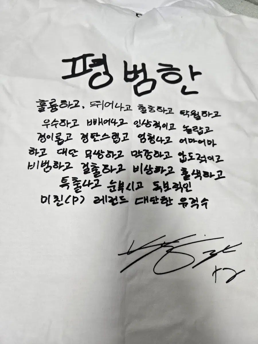 SSG LANDERS パク・ソンハン 普通のTシャツ