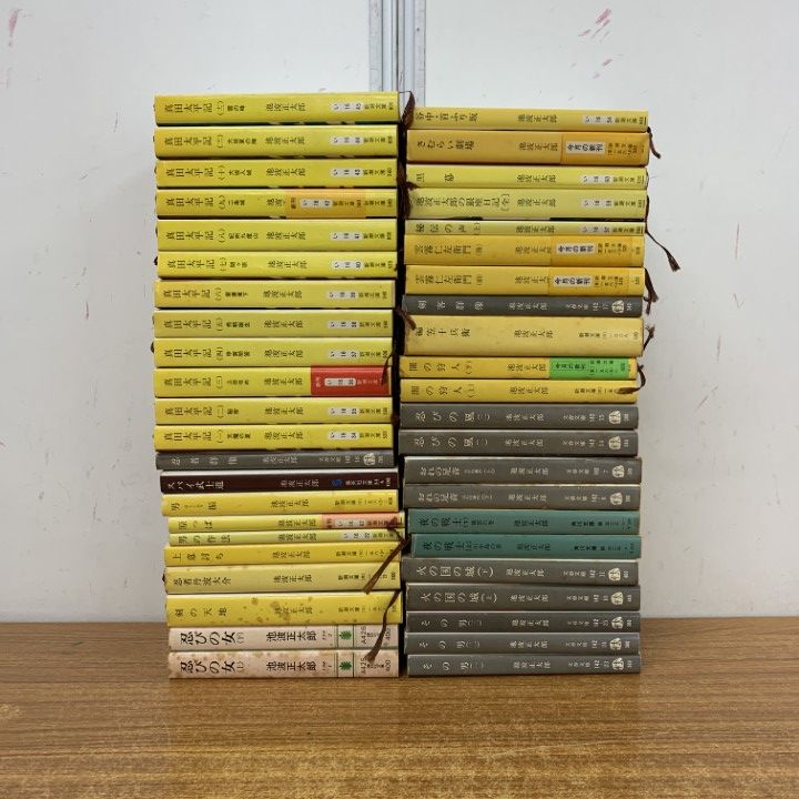 池波正太郎　小説　101冊　まとめ　セット △01)【1点限り!】池波正太郎著の文庫本まとめ売り約40冊大量セット