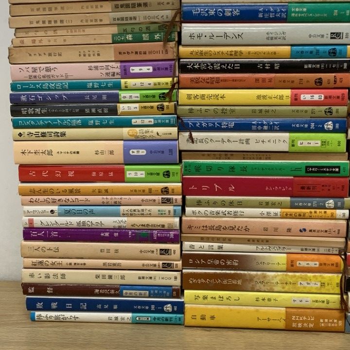 音楽文庫など音楽関係の文庫本セット □01)【1点限り!】文庫本 まとめ売り約110冊大量セット/文学/文芸/小説