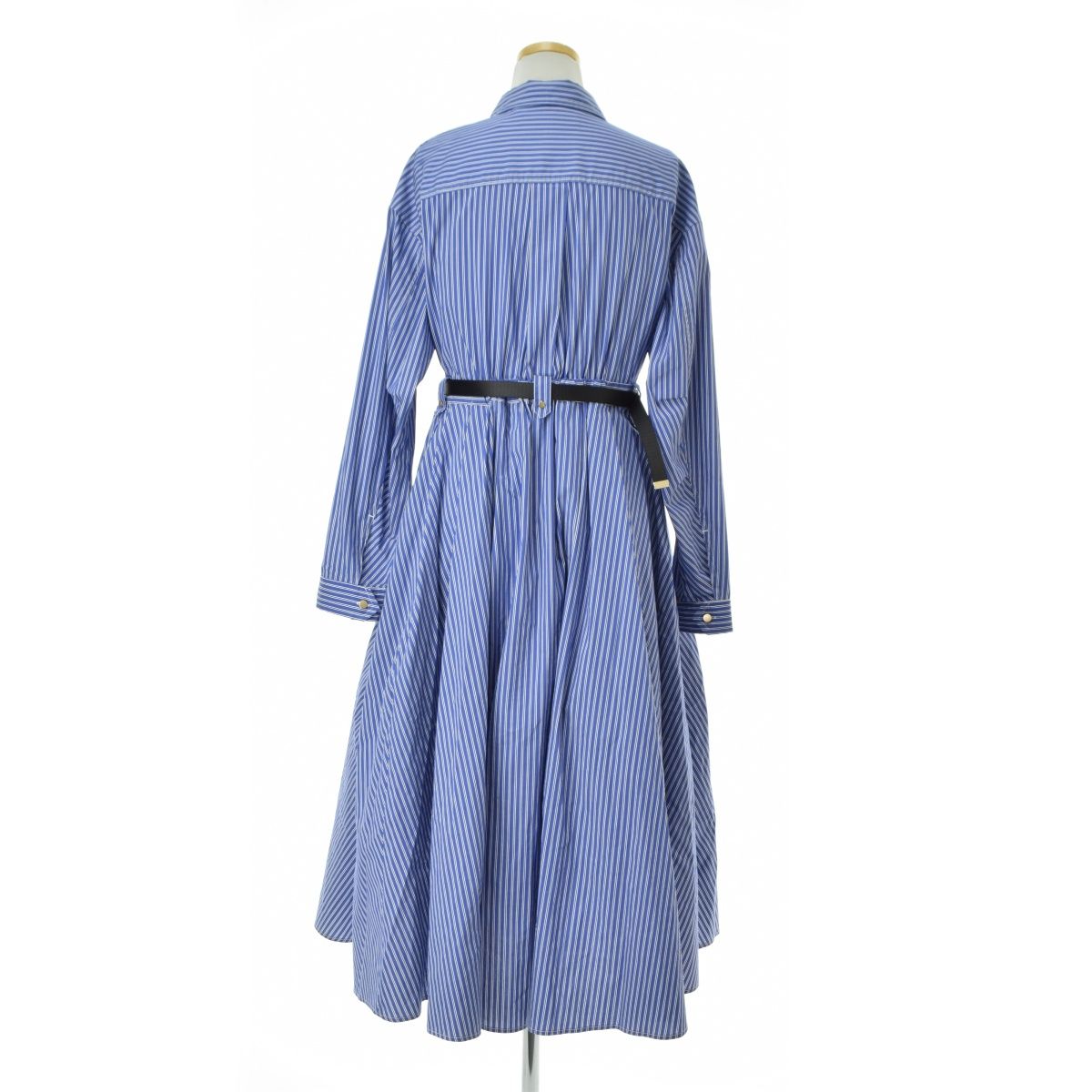 FURFUR】RWFO244092 ベルト付きシャツワンピースロング長袖ワンピース 