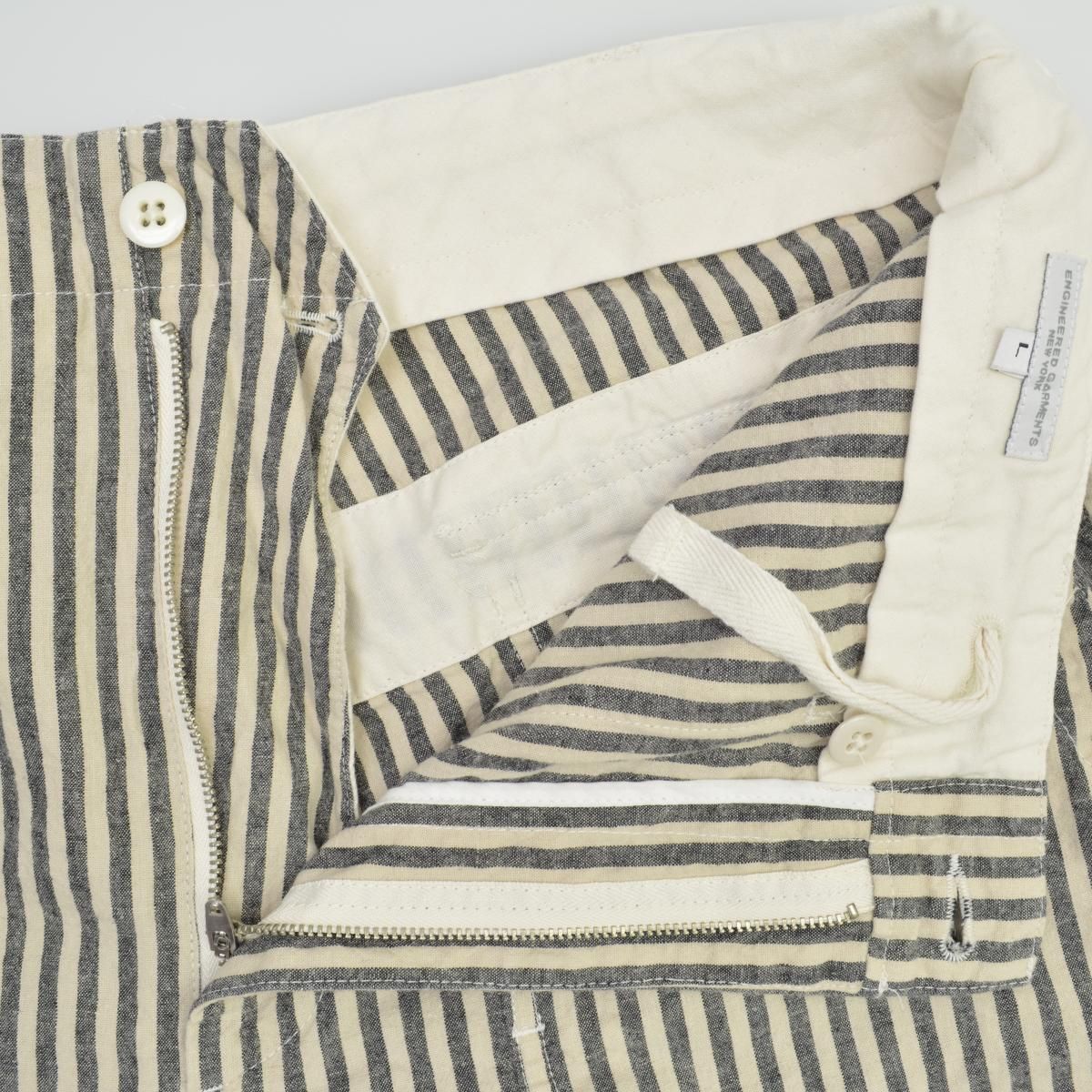 ENGINEEREDGARMENTS】Carlyle Pant - LC Stripe カーライルパンツ