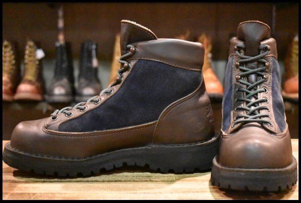 6.5EE 良品 白タグ】Danner ダナー エクスプローラー 38800X ブルー 青