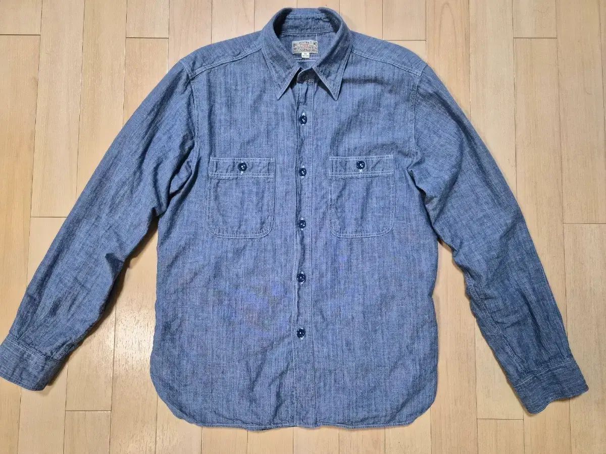 バズリクソンズ シャンブレー シャツ 15-15 1/2 サイズ - メルカリ バズリクソンズ シャンブレー シャツ 15-15 1/2 サイズ - メルカリ