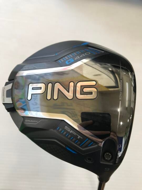 ピン　G440 SFT　9度　TOUR 2.0 CHROME 65　Sフレックス　ドライバー　中古【最短即日発送】