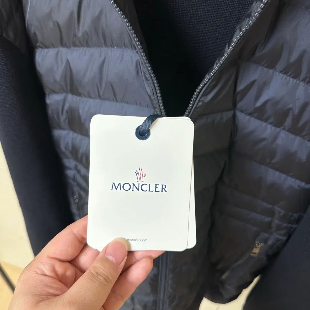 MONCLER モンクレール ニット ダウン XXL きム·ヒョヌ ダウン - メルカリ