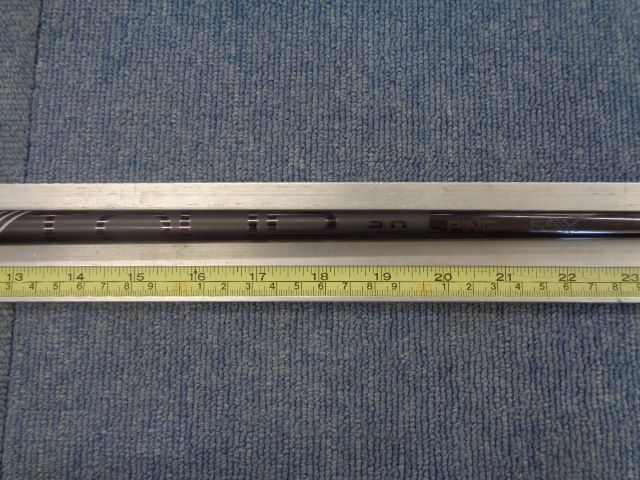 中古シャフト ピン PING ピンツアー PING TOUR 2.0 BLACK 65 X 純正ピンスリーブ付き 9999
