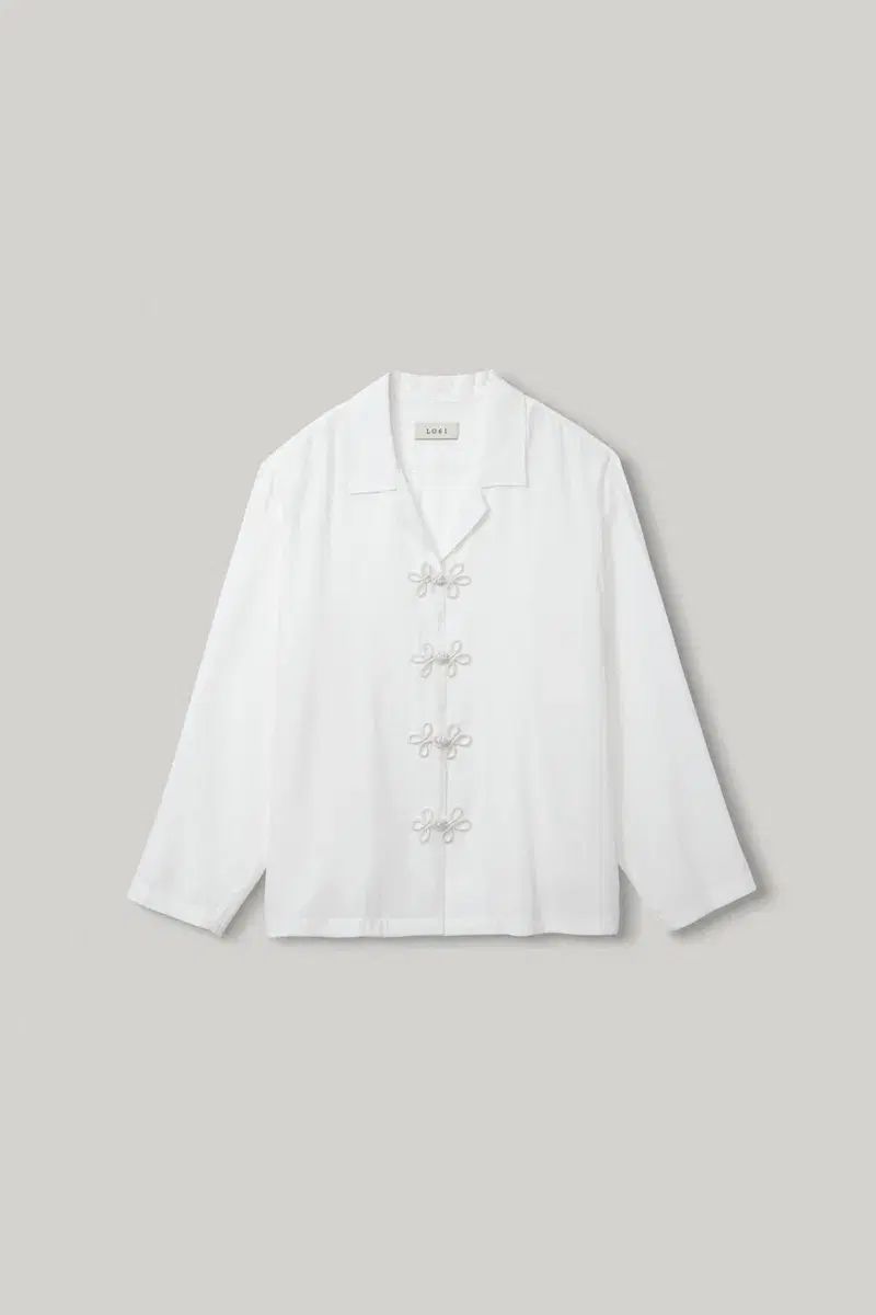 Lo61 シャツ Mandarin Satin Shirts
