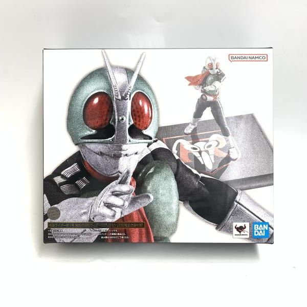 【中古】開封)S.H.Figuarts(真骨彫製法) 仮面ﾗｲﾀﾞｰ新1号 栄光の昭和ﾗｲﾀﾞｰｴﾃﾞｨｼｮﾝ(初回限定台座付属)[18]