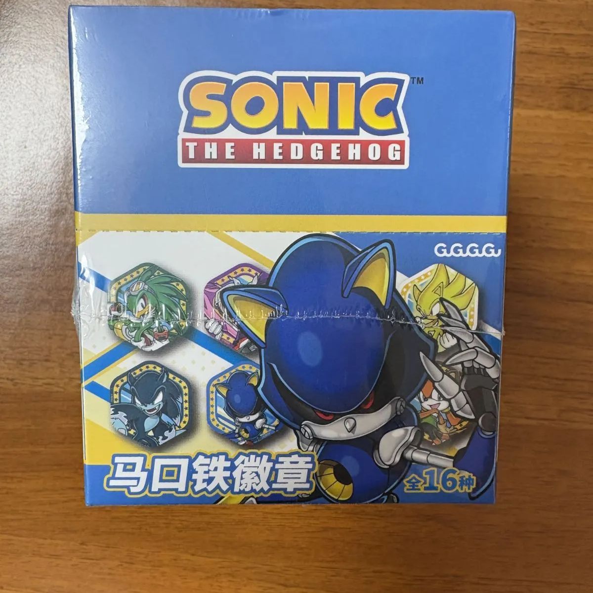 【中古未開封】ソニック・ザ・ヘッジホッグ 缶バッジセット 全16種 GuGuGuGu 中国限定
