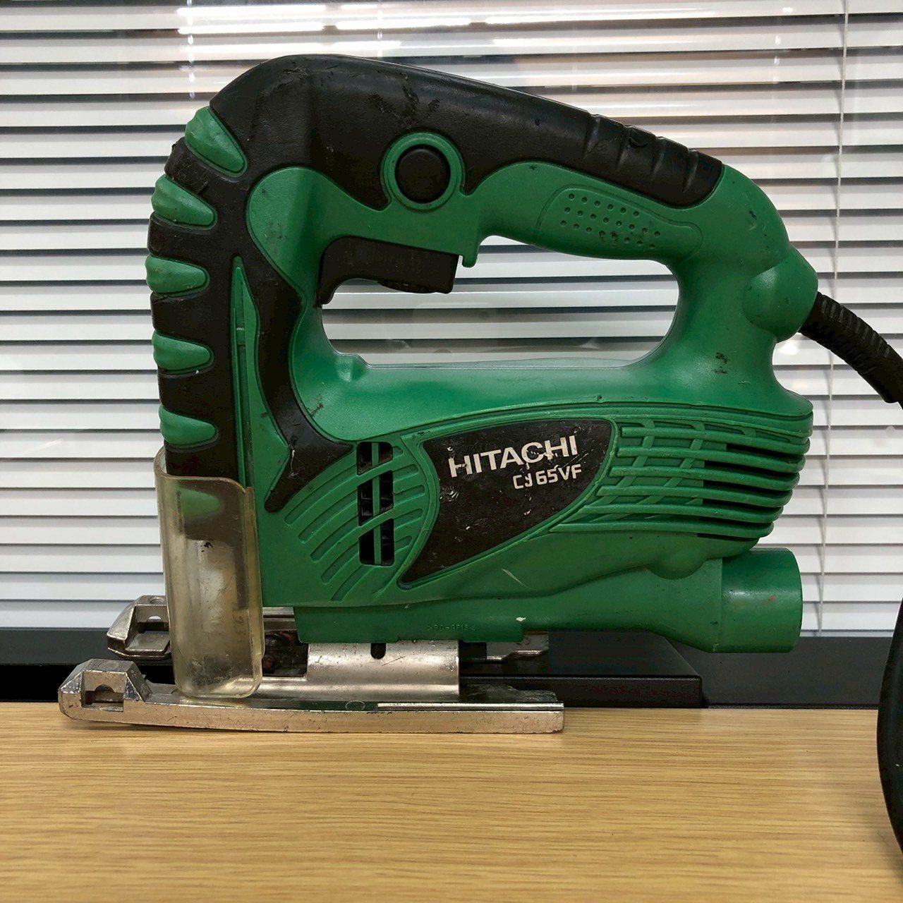 HITACHI 日立工機 100V 65mm ジグソー CJ65VF アルミベース キング工具 