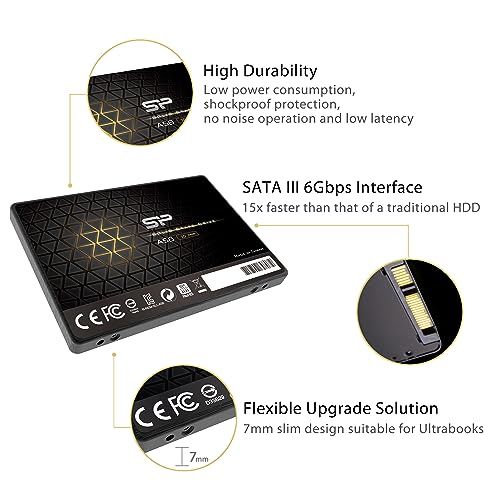 シリコンパワー512GB SSD 3D NAND A58 SLCキャッシュパフォーマンスブーストSATA III 2.5インチ内蔵SSD 7mm 512GBSS3A58A25ma 27a05778 シリコンパワー512GB SSD 3D NAND A58 SLCキャッシュパフォーマンスブーストSATA III 2.5インチ内蔵SSD 7mm 512GBSS3A58A25ma 27a05778