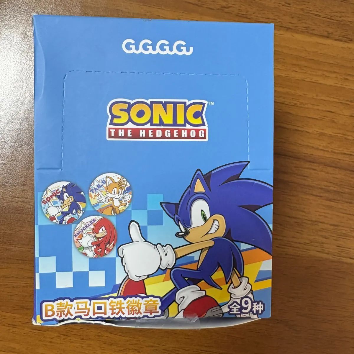 激レア 90年代 UK製 非売品 ソニック ザ ヘッジホッグ バッジ 中古未開封】ソニック・ザ・ヘッジホッグ 缶バッジセット 全9種