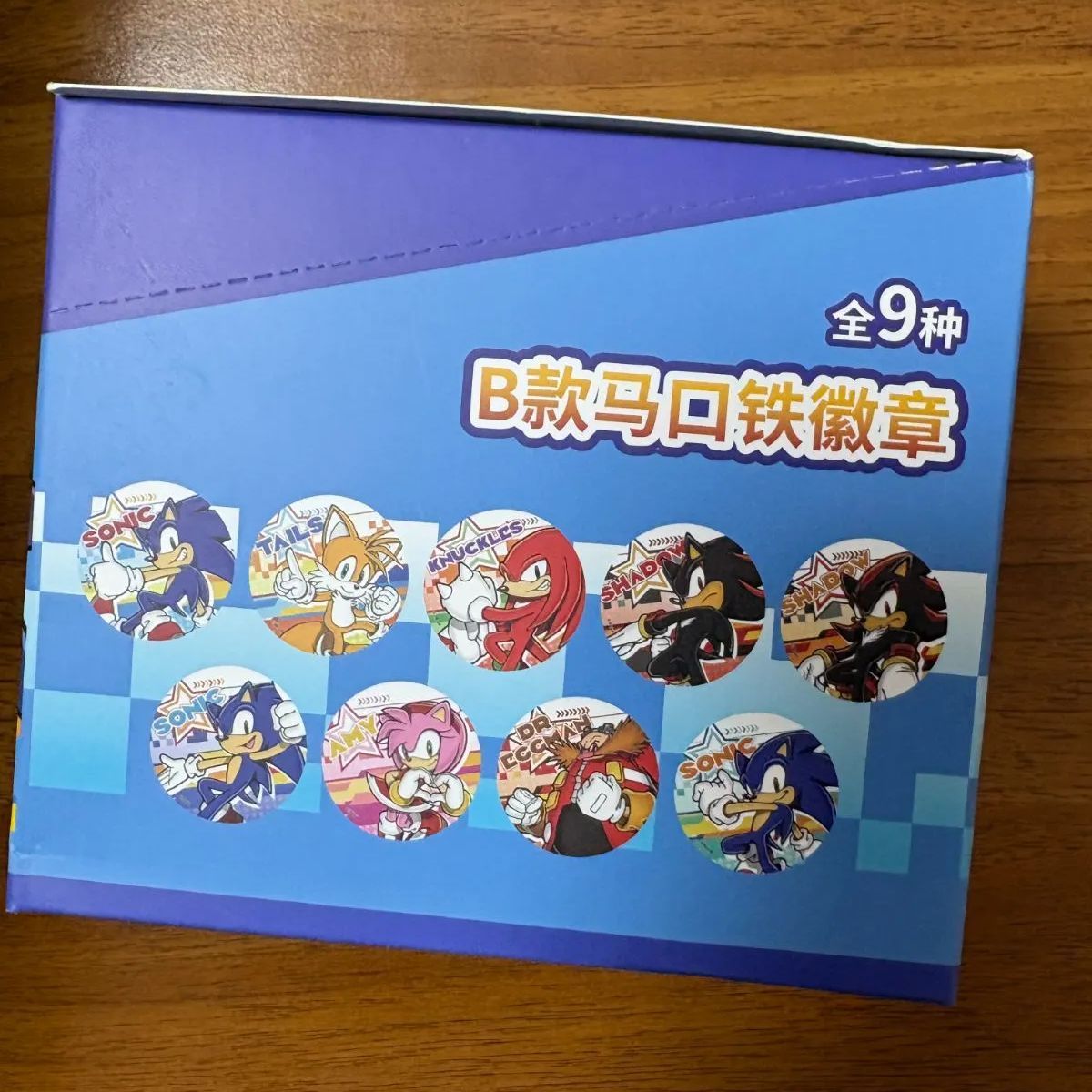 中古未開封】ソニック・ザ・ヘッジホッグ 缶バッジセット 全9種