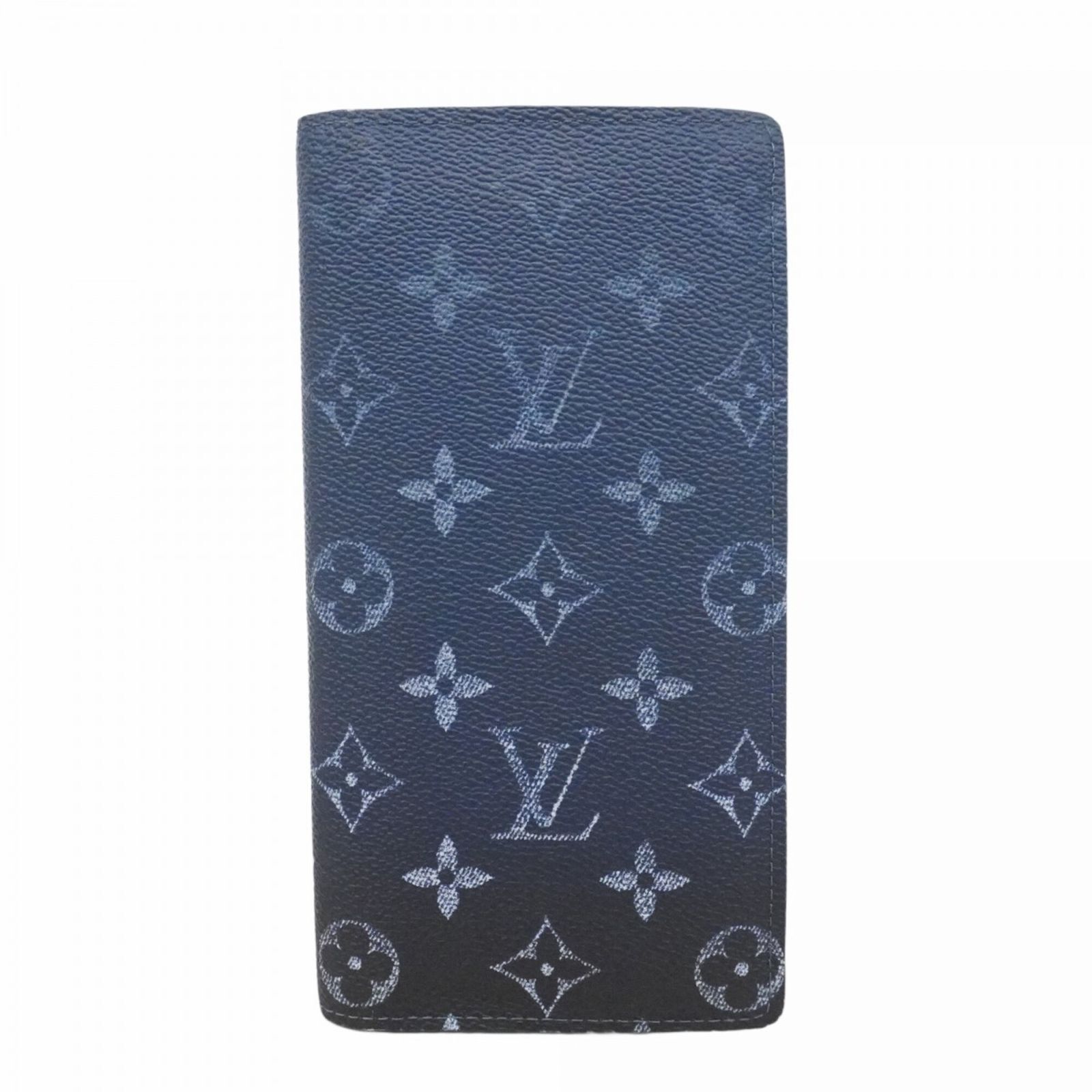 ルイ・ヴィトン(Louis Vuitton) ルイ・ヴィトン 長財布 モノグラム・グラディエント ポルトフォイユブラザNM M11546 ネイビーメンズ