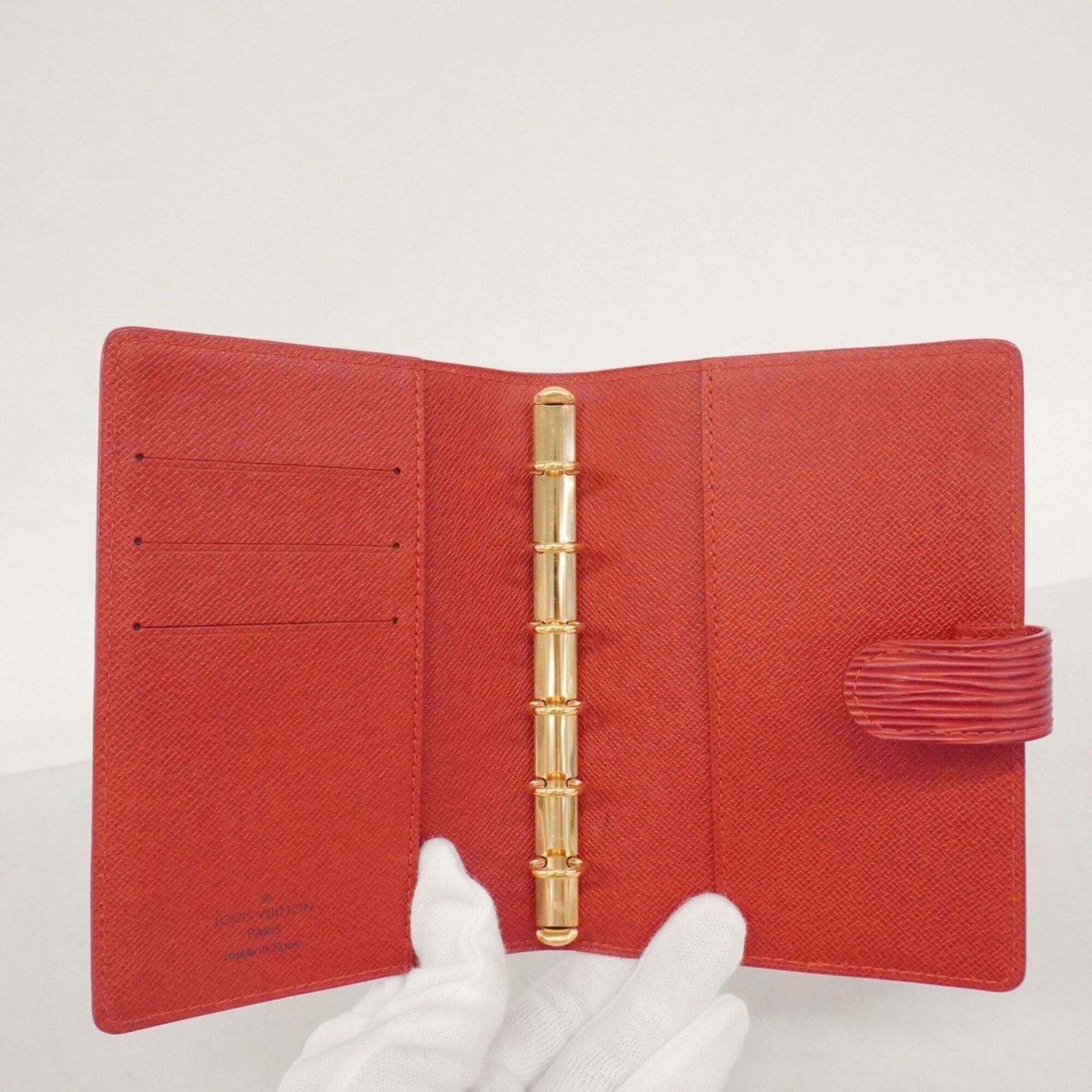 ルイ・ヴィトン(Louis Vuitton) ルイ・ヴィトン 手帳カバー エピ アジェンダPM R20057 カスティリアンレッドレディース