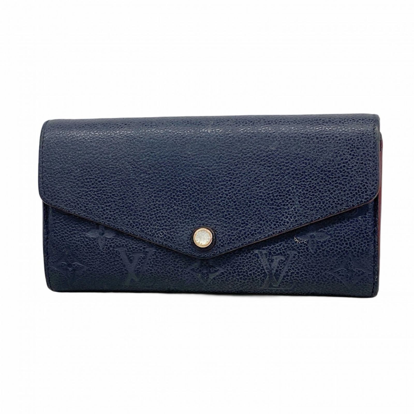 ルイ・ヴィトン(Louis Vuitton) ルイ・ヴィトン 長財布 モノグラム・アンプラント ポルトフォイユサラ M62125 マリーヌルージュレディース