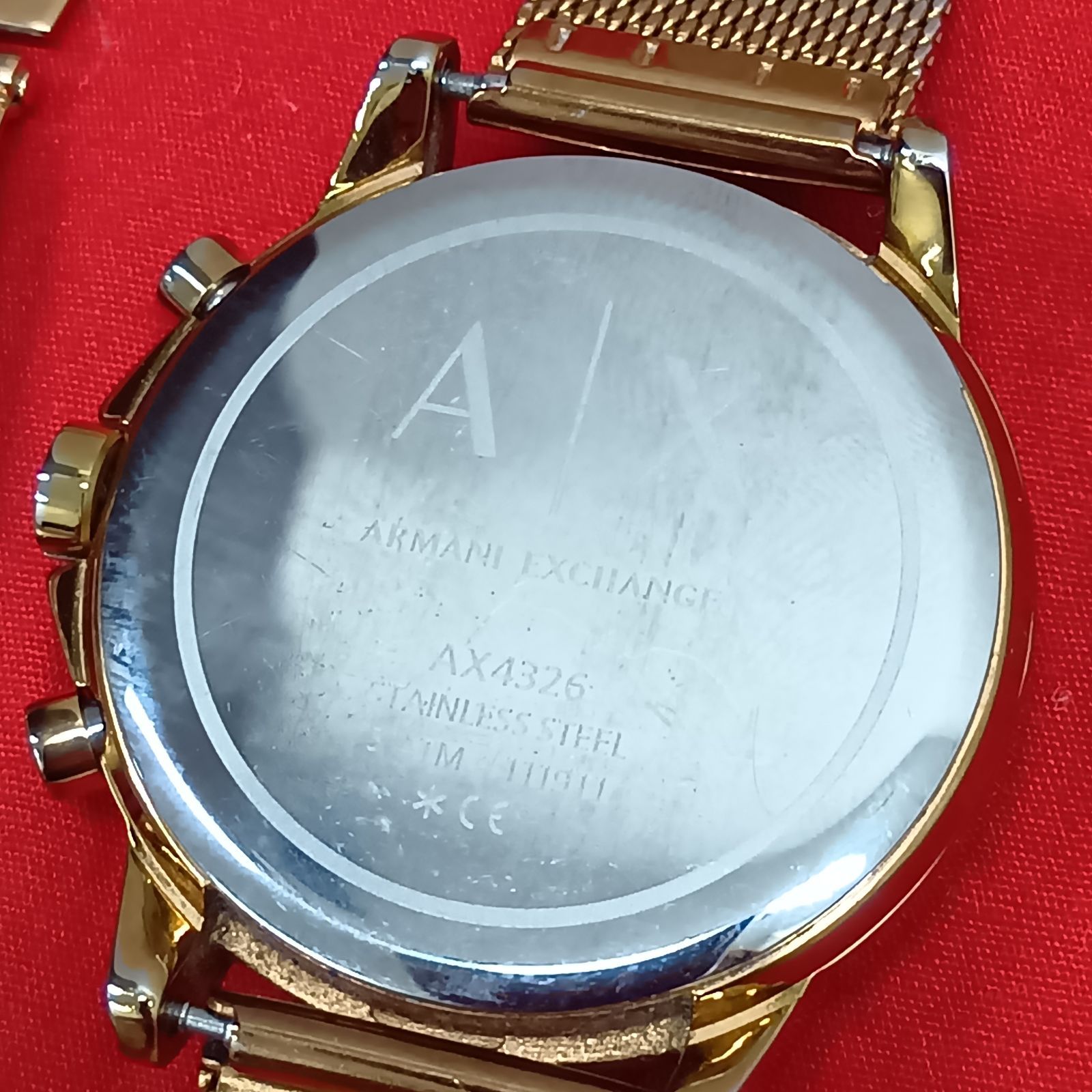 ARMANI EXCHANGE 時計 AX4326 レディース ゴールド アルマーニ 