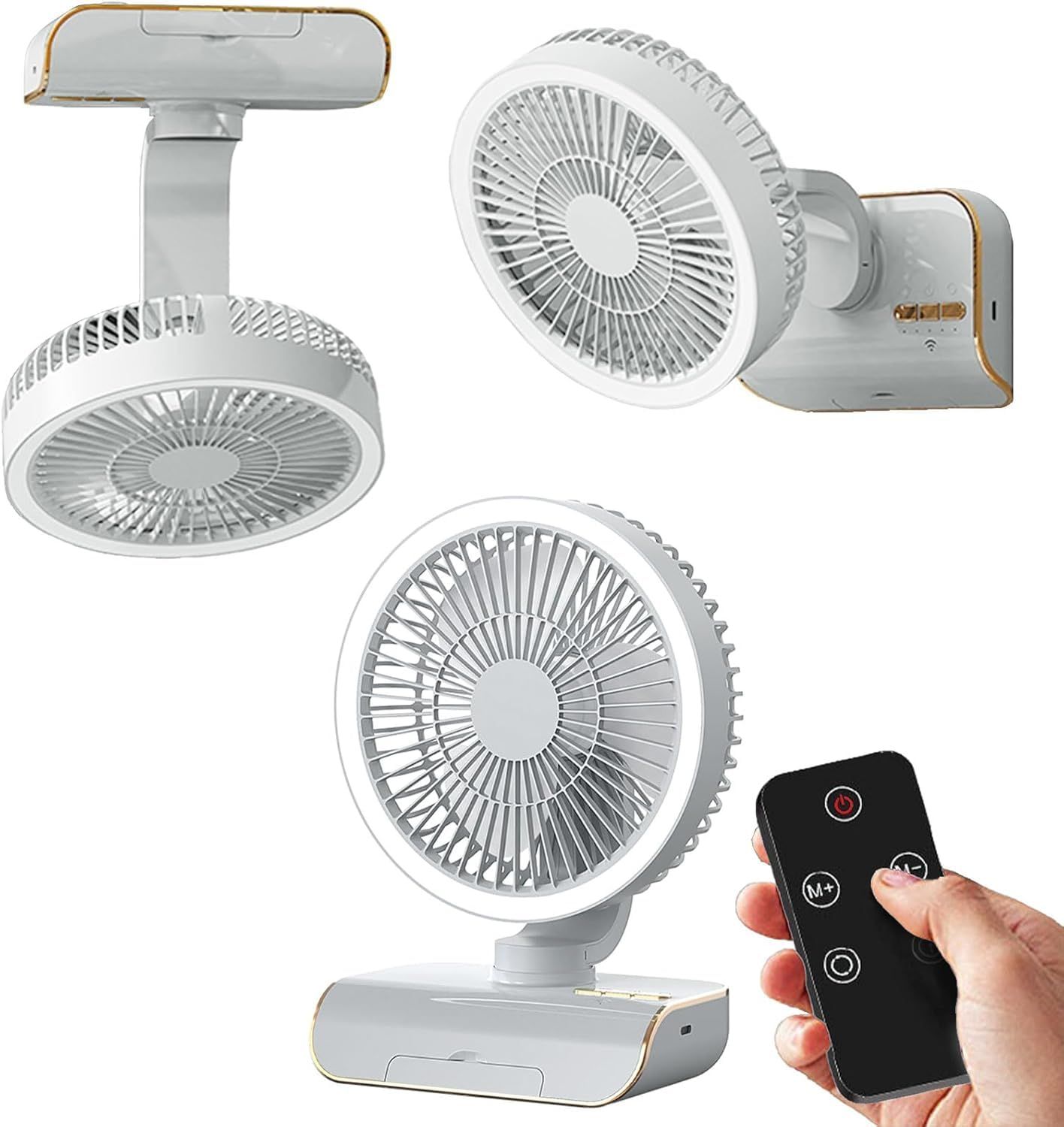 サーキュレーター【全新型大容量・節電対策】扇風機 兼用ファン DCモーター 静音設計 5段階風量調節 上下左右首振り パワフル送風 コンパクト リモコン操作可能 遠隔操作 LEDライト お手入れ簡単 小型設計 18畳対応 一台多役 換気対策 efa563fd 5,306円
