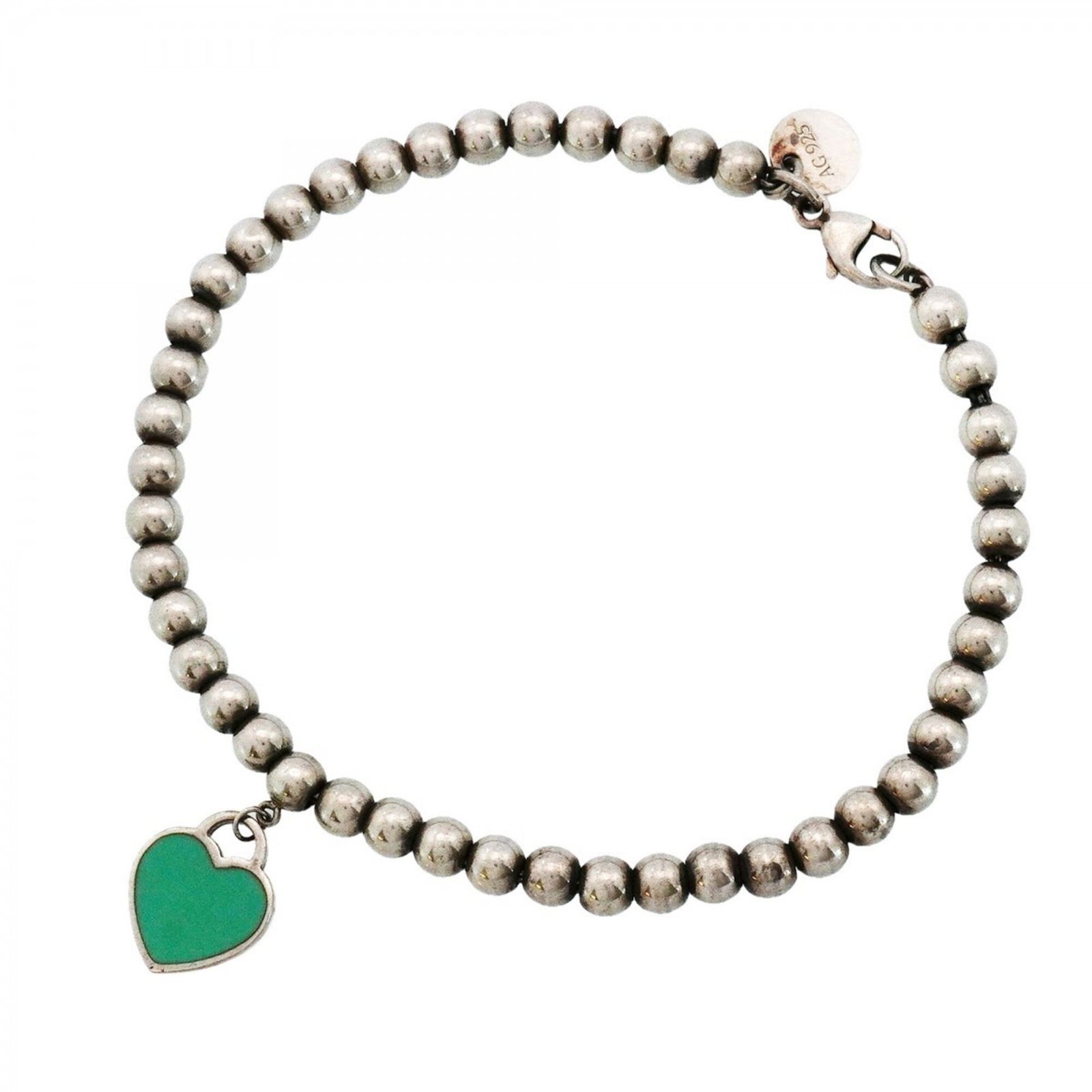 ティファニー(Tiffany) ティファニー ブレスレット リターントゥハート ボールチェーン シルバー925 ブルーレディース