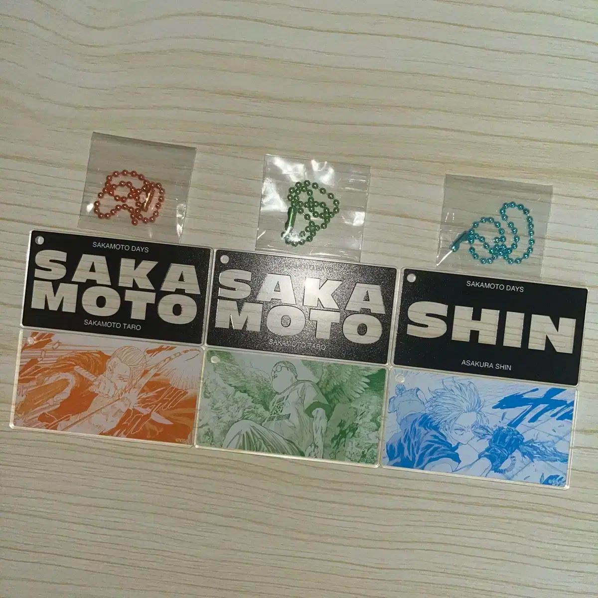 サカモトデイズ 新 原画 スライド アクリル キーホルダー - メルカリ