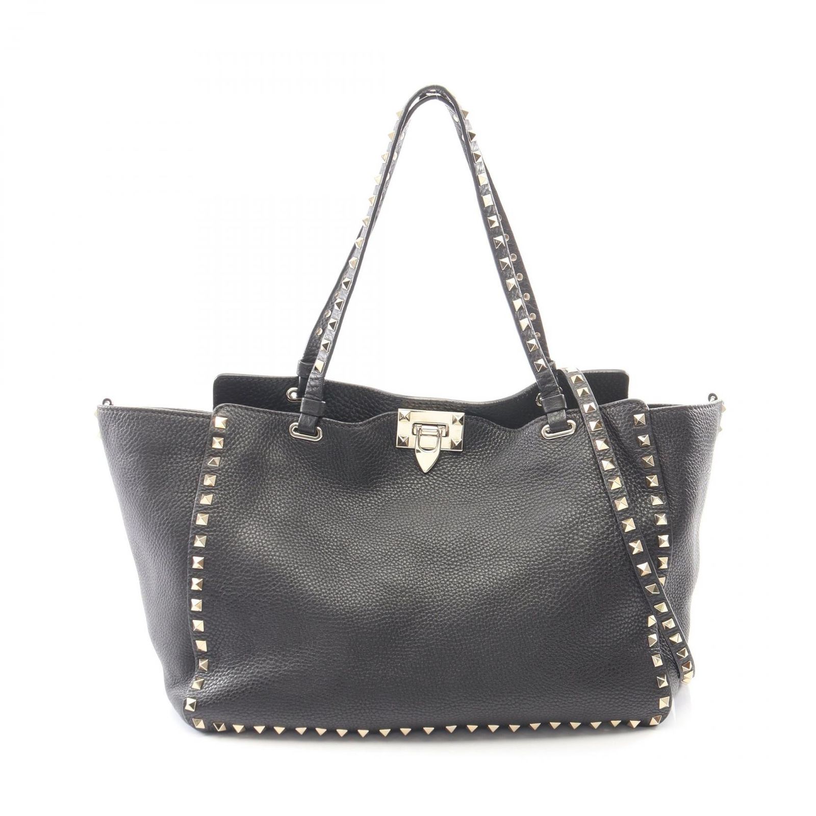 Valentino Garavani ヴァレンティノ・ガラヴァーニ ロックスタッズ 2WAY トートバッグ