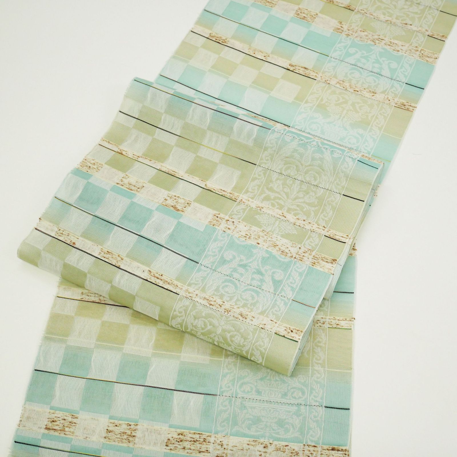 お仕立て代金込み【新品・未仕立て】｜夏帯｜正絹｜西陣織｜大光謹製 
