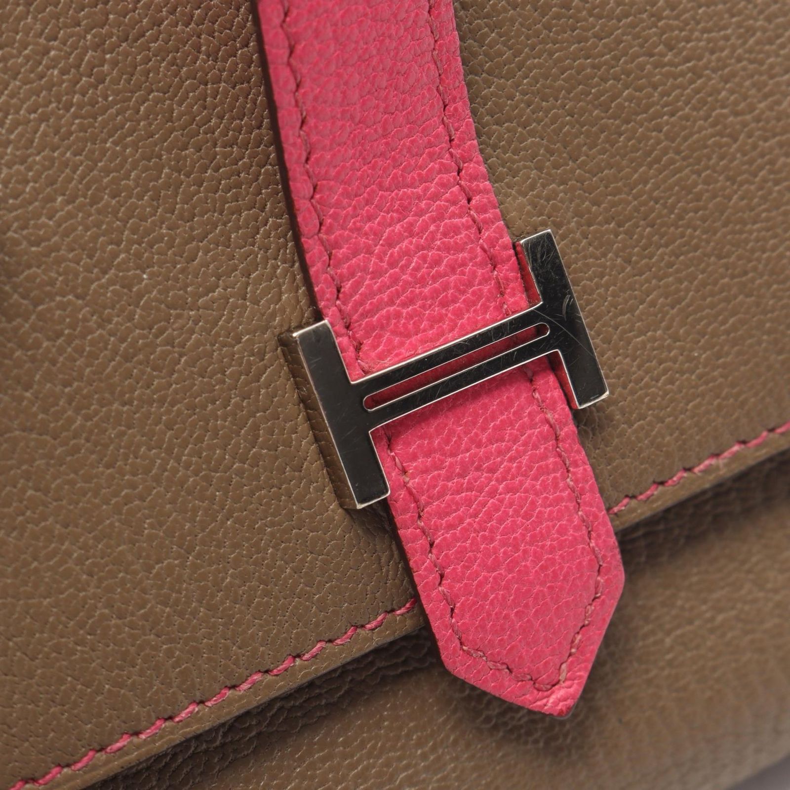 HERMES エルメス ベアン レクトベルソ エトゥープ 二つ折り財布 - メルカリ