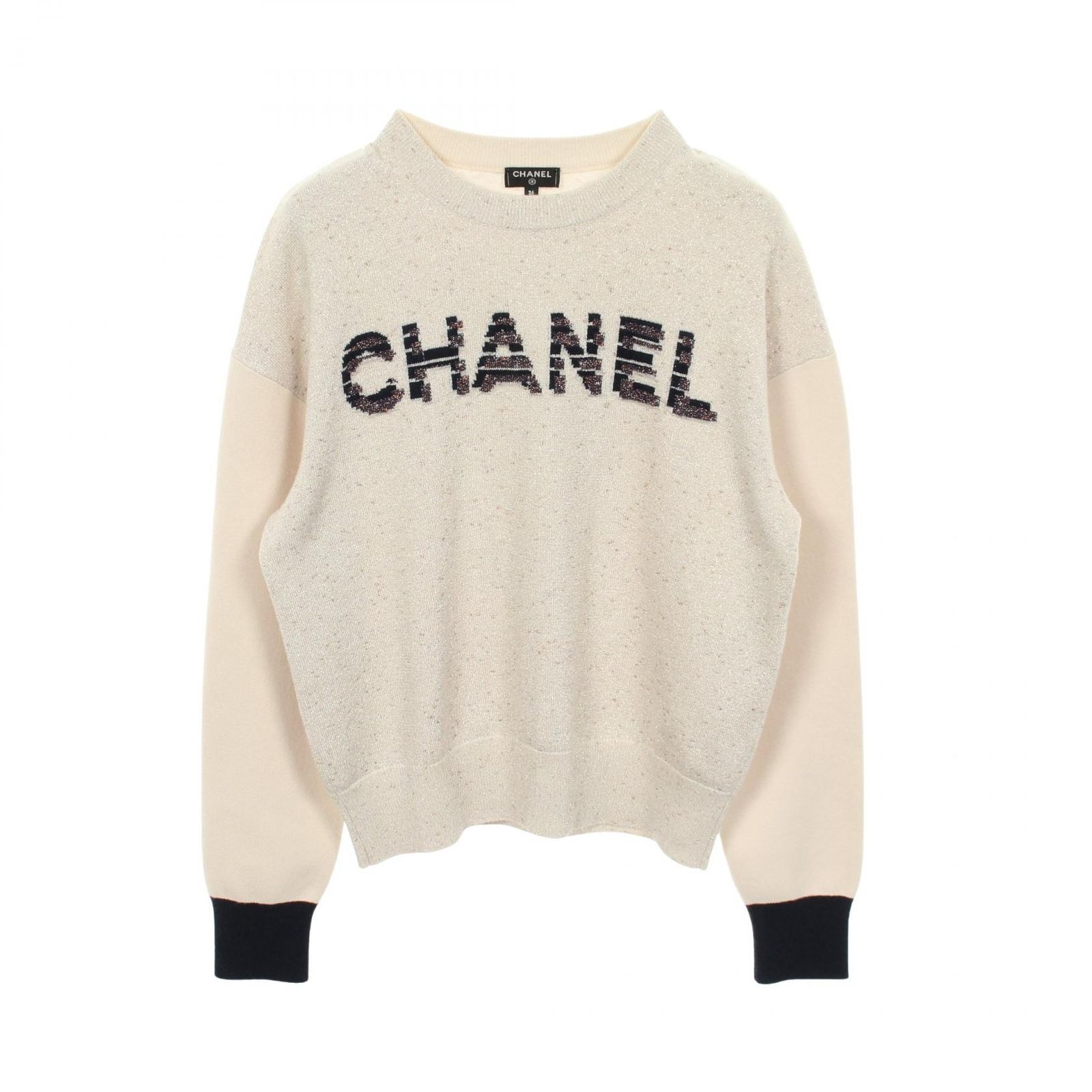 CHANEL シャネル ロゴ ニット