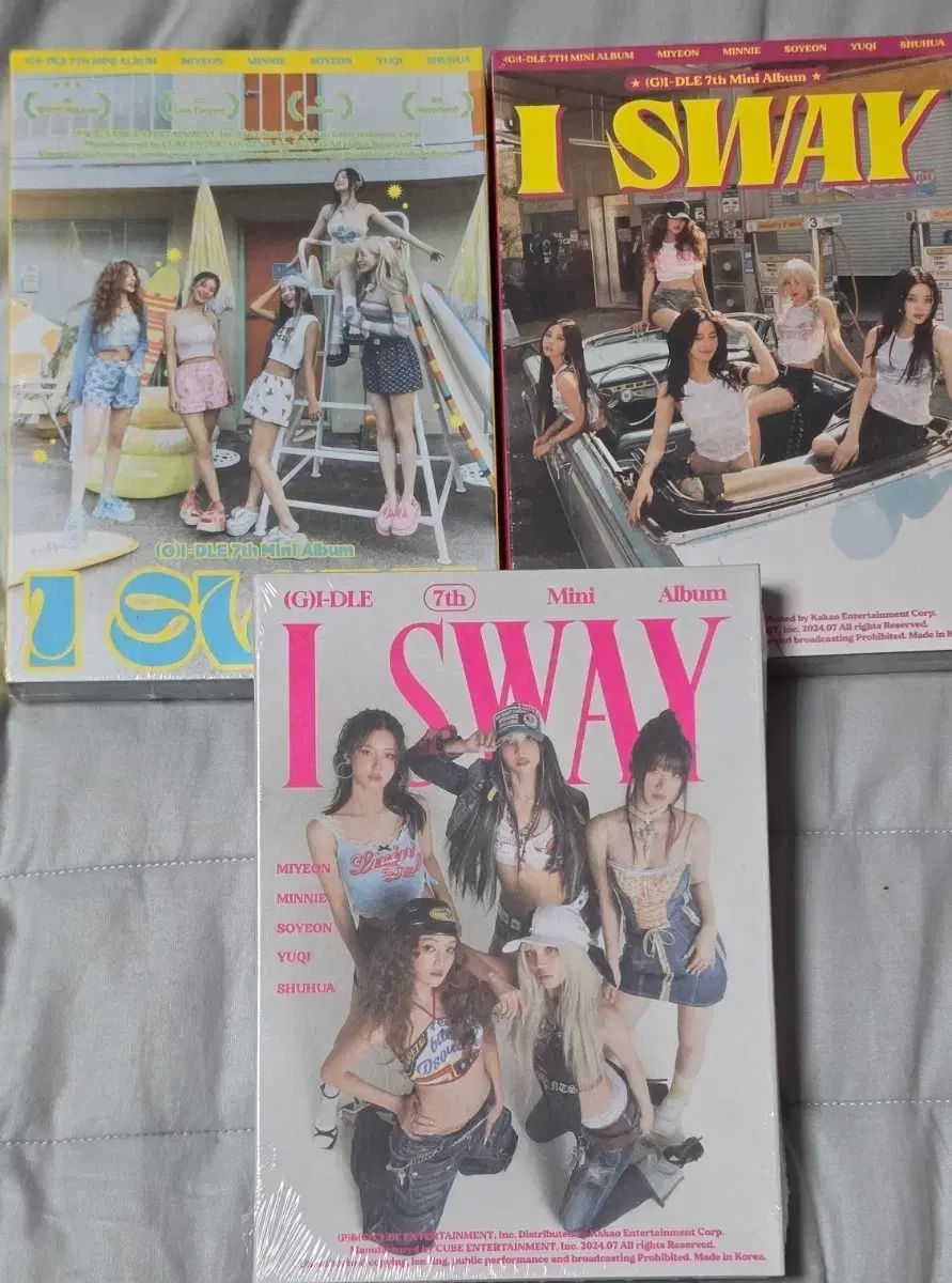 未開封 3種セット レディース アイ I SWAY 7th ミニアルバム