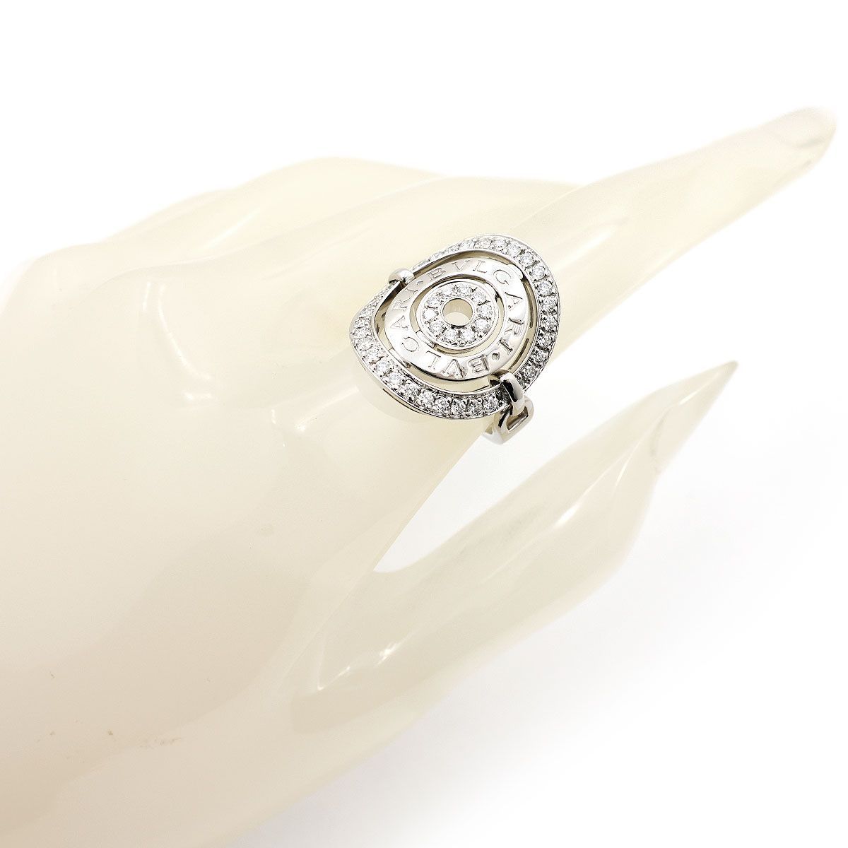 美品 】BVLGARI ブルガリ 指輪 新品仕上げ済 K18 アストラーレ