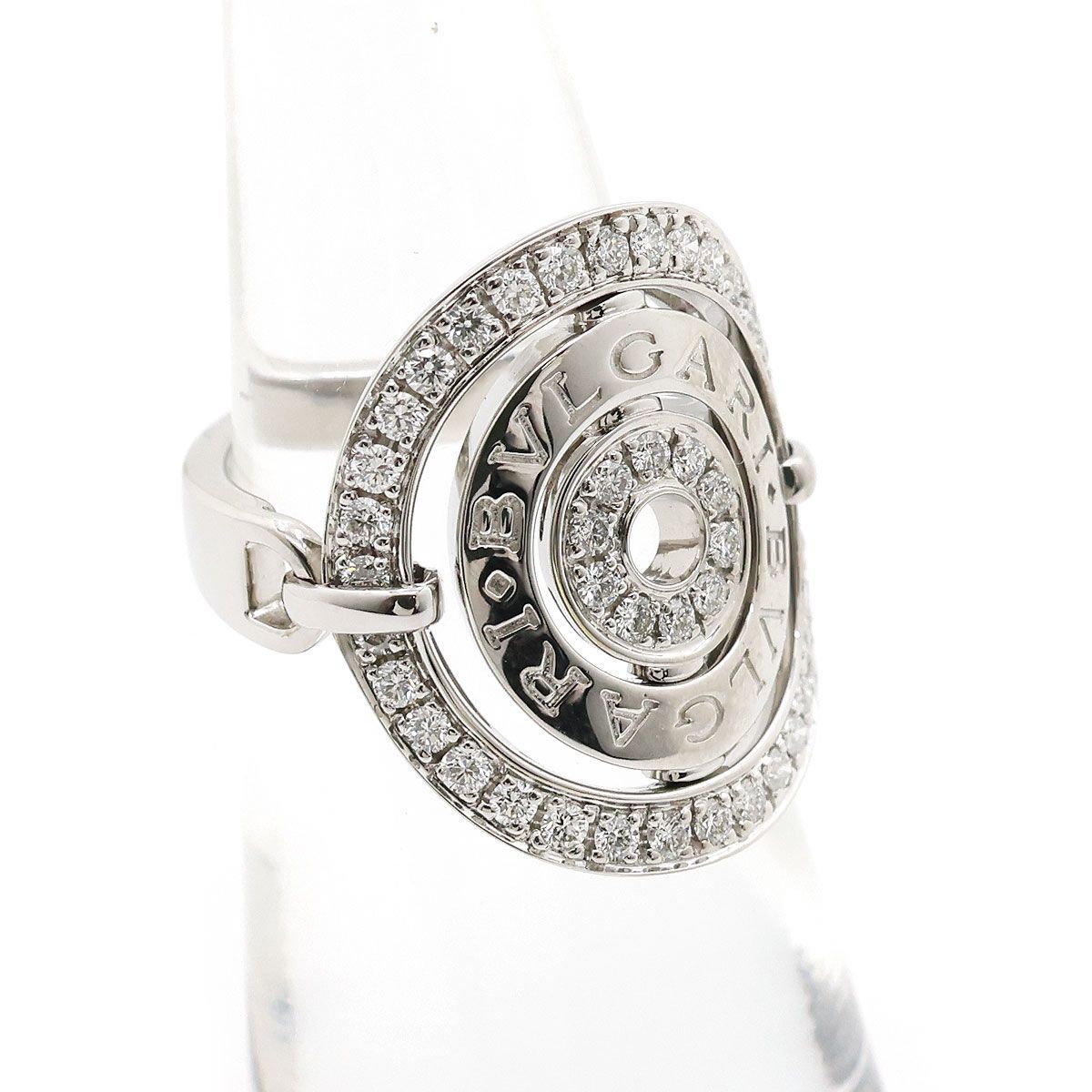 美品 】BVLGARI ブルガリ 指輪 新品仕上げ済 K18 アストラーレ 美品 】BVLGARI ブルガリ 指輪 新品仕上げ済 K18 アストラーレ