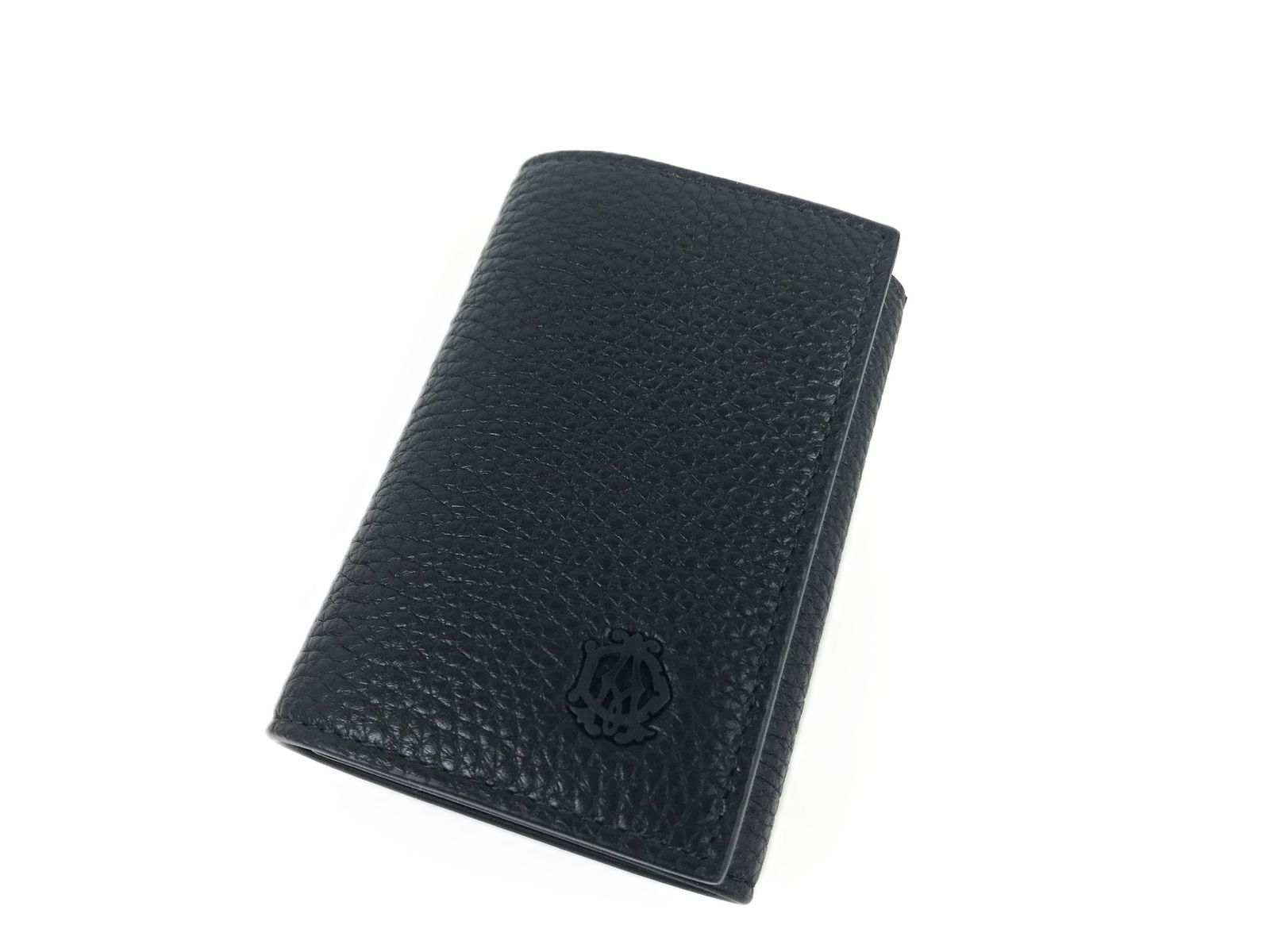 未使用　ダンヒル　dunhill　バーリントン　6連フック　キーケース　取り外し可キーリング付き　レザー　ブラック　送料無料