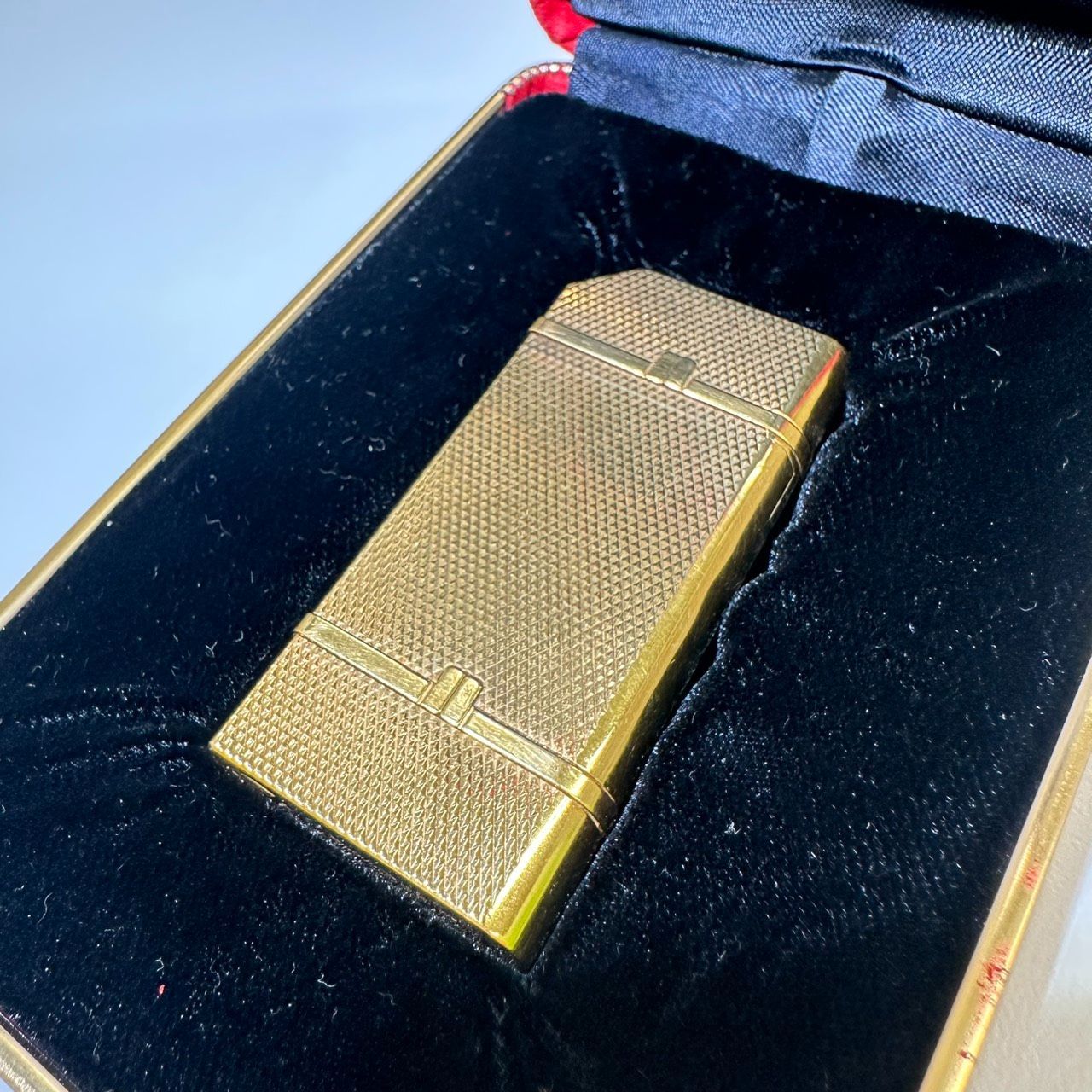 【錦】CHARLES JOURDAN シャルルジョルダン S.T DUPONT デュポン ガスライター ゴールド ローラー式 火花のみ確認【626IO】E18