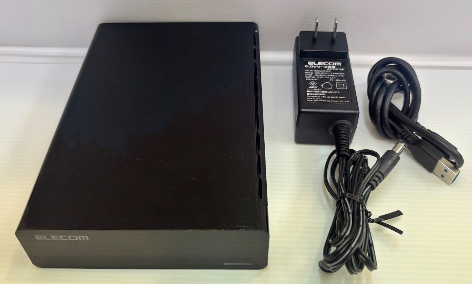 ◆ELECOM TV向け外付けハードディスク 4TB ELD-STV040UBK