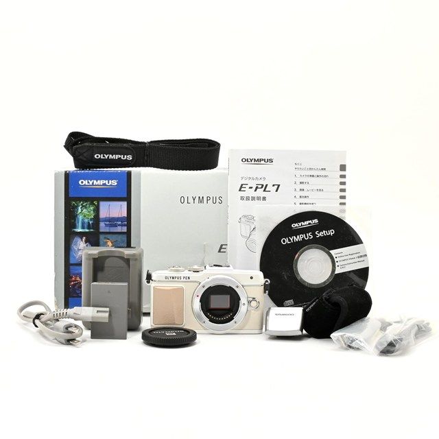良品＞ OLYMPUS PEN E-PL7 ボディ ホワイト｜ミラーレス一眼カメラ