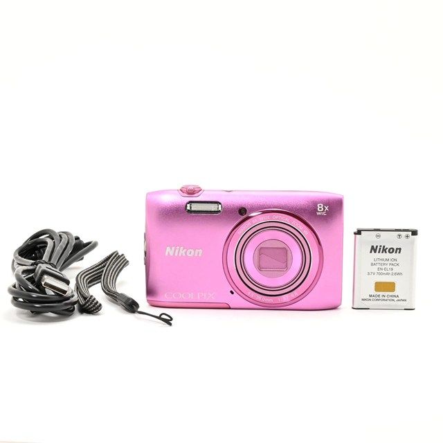 【充電器付き！即発送！】Nikon COOLPIX S3600 ピンク 並品＞ Nikon COOLPIX S3600 アザレアピンク S3600PK｜デジタルカメラ