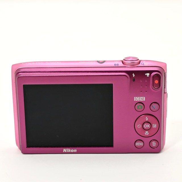 並品＞ Nikon COOLPIX S3600 アザレアピンク S3600PK｜デジタルカメラ