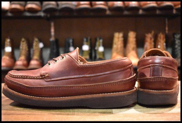 美中古品 RUSSELL MOCCASIN ラッセルモカシン オネイダ 7.5E 良品】RUSSELL MOCCASIN ラッセルモカシン オネイダ