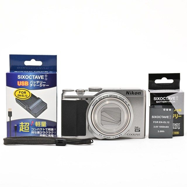 良品＞ Nikon COOLPIX A900 シルバー A900SL｜光学35倍ズーム｜2029万