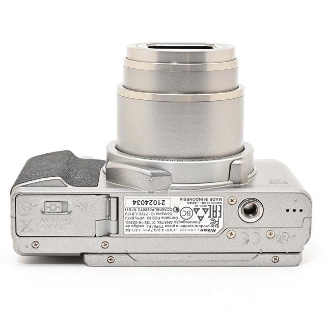 良品＞ Nikon COOLPIX A900 シルバー A900SL｜光学35倍ズーム｜2029万