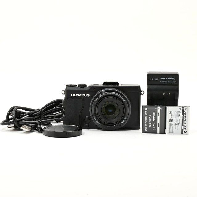 良品＞ OLYMPUS STYLUS XZ-2 ブラック｜高級コンパクトデジタルカメラ