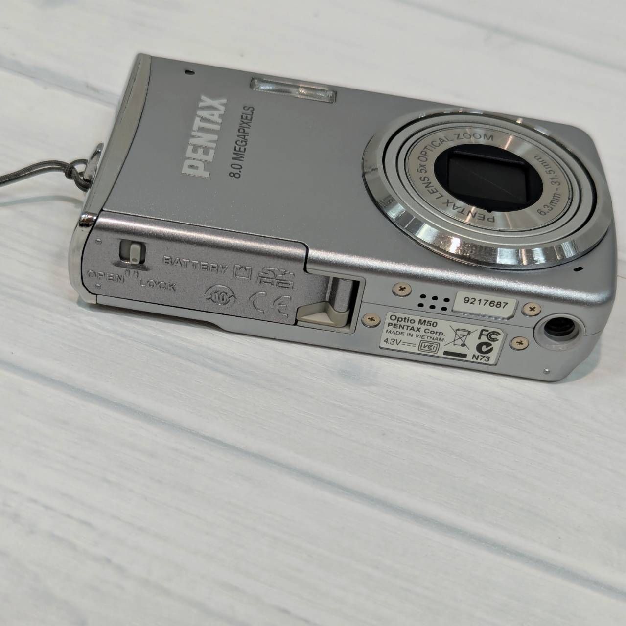 塩】PENTAX ペンタックス 2008年 800万画素 オールドコンデジ Optio